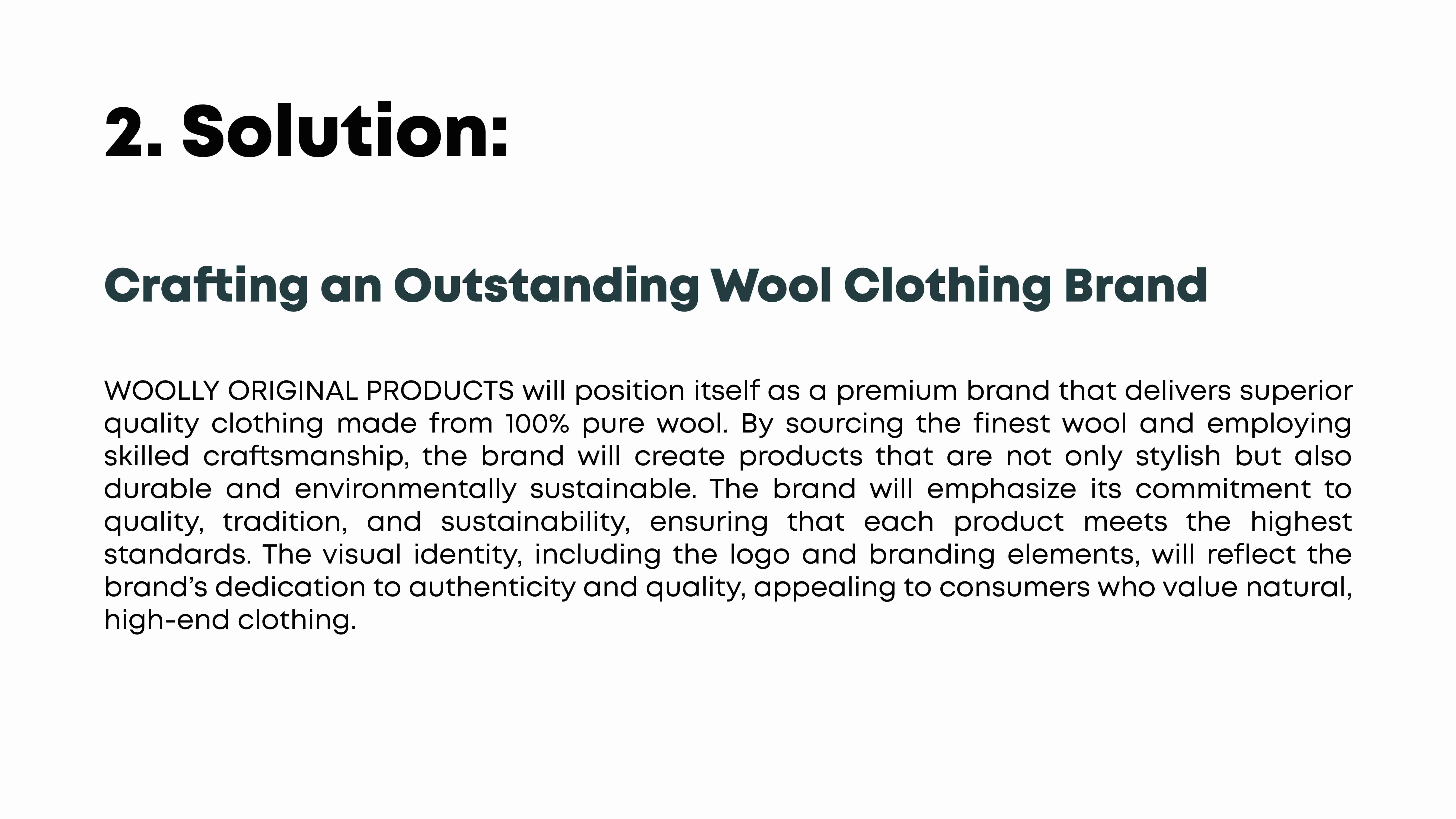 Woolly Original Products Packaging System
